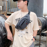 Bolsa De Pecho Multibolsillos Para Hombres Y Mujeres Mochila De Cintura Sin Manos Para Ejercicio Viaje Correr Material CANVAS Y Nylon Estilo Casual - details 9