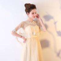 Cayado De Encaje Elegante Y Ligero Para Mujer Para Fiesta Boda Casual Y Noche Estilo Cape Toque Elegante De Tela Gauze - details 8