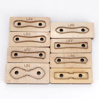 QJH Molde De Corte Para Cremalleras Y Cuero Herramienta De Artesanía Para Manualidades Creación De Bolsos Pullers De Cremalleras - details 8