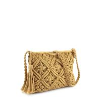 MODELISA Bolso Bandolera Crochet Borla Estilo Casual Mujer - details 1
