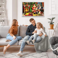 Rompecabezas De Navidad Merry Christmas 1000 Piezas Juego Educativo Para Adultos Y Niños Decoración De Hogar Divertido Para Familias - details 6