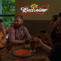 Budweiser Neón Sign LED Colorido Montaje En Pared Ideal Para Fiestas De Cerveza Festivales Cumpleaños Y Decoración Del Hogar - details 5