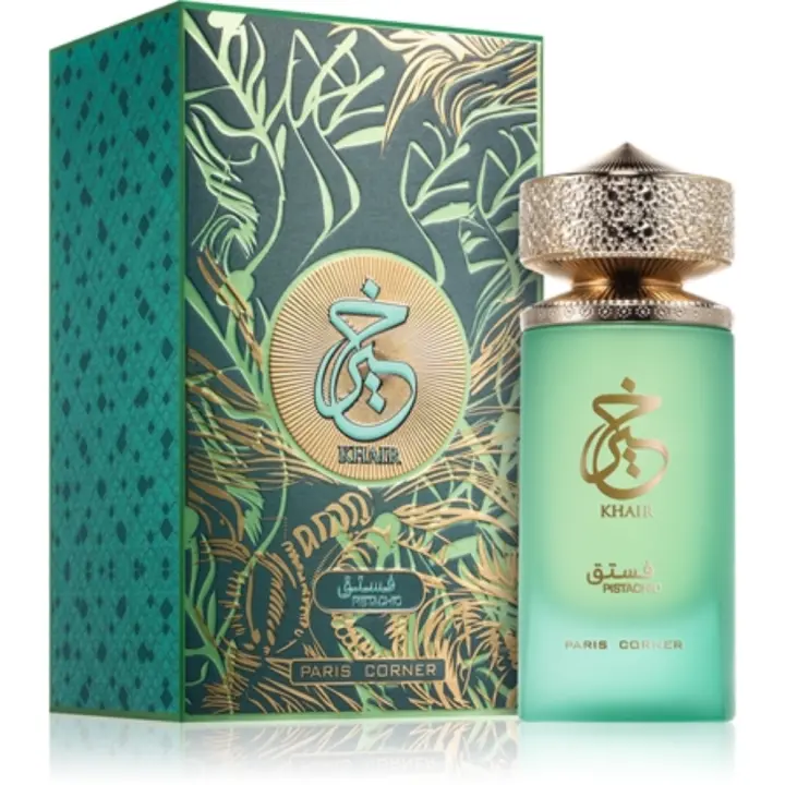 Perfume Árabe 100% Original Khair Pistachio de Paris Corner 100 ml – Fragancia Oriental Unisex de Lujo y Frescura - 1