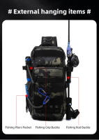 Bolsa De Pecho Para Pesca Táctica De Hombro Deportiva Para Exteriores Bolsa De Camello Para Senderismo Escalada Ciclismo EDC Camping Unisex Tamaño M - details 3