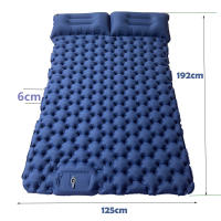 Alfombra De Dormir Doble Para Camping Externo Inflable Extra Ancha Matrícula Plegable Ultraligera Alfombra De Aire Para Acampar - details 7
