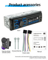 BQCC 1 Din Reproductor De MP3 Para Coche Radio DAB Digital Con Entrada TF USB AUX Carga Dual USB Rápidas Y Función Manos Libres Estéreo De Coche - details 15