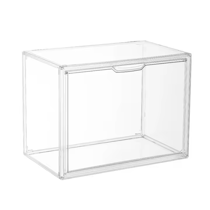 Caja De Exhibición De Acrílico Transparente Plegable Para Figuras Y Muñecas De Caja Sorpresa Organizador De Figuras De Acción Estilo Coreano - 1