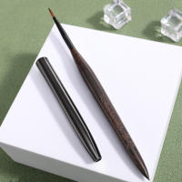 Cepillo De Uñas Kolinsky Con Mango De Sandalwood Liner Acrílico UV Gel Herramienta De Manicura Cristalina Para Pintura De Uñas - details 4