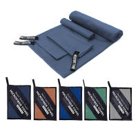 Toalla Deportiva De Microfibra 3-pcs Absorbente Y Ligera Para Viajes Playa Senderismo Gimnasio Piscina Camping Secado Rápido - details 0
