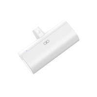 Force Mini powerbank 5000 mAh, conector USB-C, Power Delivery 20W + cable USB-C/USB-C F153077 Blanco - details 2