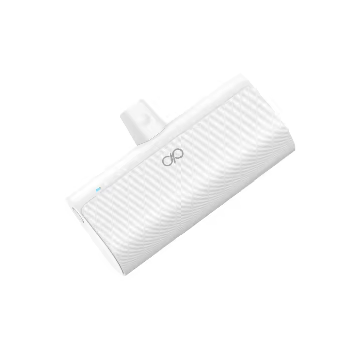 Force Mini powerbank 5000 mAh, conector USB-C, Power Delivery 20W + cable USB-C/USB-C F153077 Blanco - 1