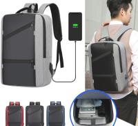 Mochila Impermeable para Hombre, Morral Antirrobo con Luz Trasera, Informal, Bolsa de Viaje, Ordenador Portátil de 15.6 Pulgadas - details 0