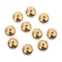 20/50pcs Bolas De Espaciador De Acero Inoxidable 4mm 5mm 6mm 8mm Color Oro Para Creación De Joyas Y Pulseras DIY - details 4