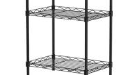 Estantería de Alambre de 5 Niveles, Metal, Almacenaje Con Estantes Ajustables, 4 Ganchos y 5 Paneles de PP, Carga Total de 250 kg, Para Garaje, Cocina, Dormitorio - details 4