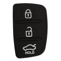 Carcasa De Llave De Coche Jingyuqin 3/4 Botones Flip Para Hyundai Mistra HB20 SANTA FE IX35 IX45 Repuesto De Goma ABS - details 1