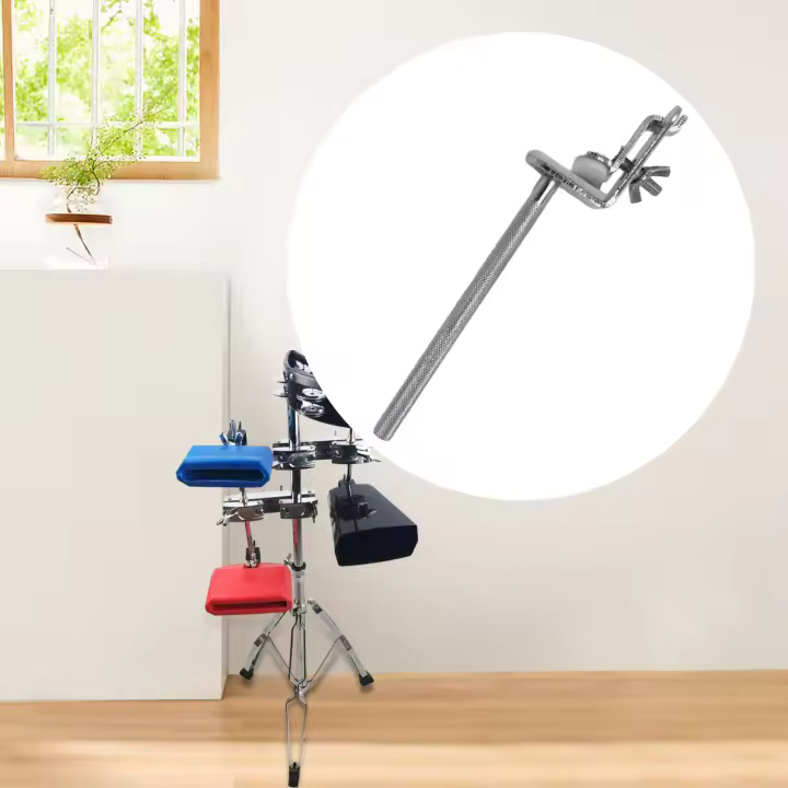 Soporte Para Campana De Bajo De Jazz Kit De Batería Montaje Con Brazo Y Hardware Accesorio Musical Para Instrumento De Percusión - 1