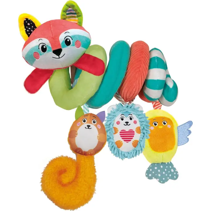 Baby espiral happy animals blandito multicolor (Clementoni 17909) - 1