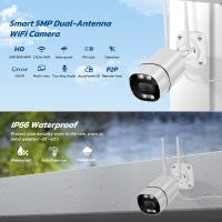 Cámara De Seguridad IP 5MP HD Metal H.265 Bala 3MP Exterior Wifi Cámara De Vigilancia Con Audio Bidireccional 2MP CCTV ICSEE XMeye APP - details 1