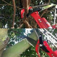 Tijeras De Extensión Para Ramas Altas Herramienta De Podar Árboles Para Frutas Corte De Ramas Hasta 3cm Con Cepillo Antideslizante - details 2