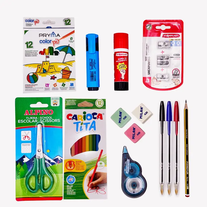 Material escolar primaria infantil vuelta al cole A - 1
