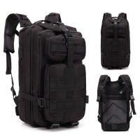 Mochila Táctica Clásica 20-30L Impermeable Para Viajes Deportes Pesca Caza Exterior Camping Senderismo 3P Bolsas De Paquete - details 9