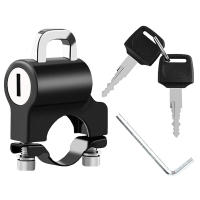Cerradura Anti-Robo Para Casco De Motocicleta Universal Multifunción Metal Seguridad Para Bicicletas Accesorios De Moto - details 6