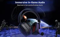 Auricular De Juego Inalámbrico SENZER X100 Para PS5 PS4 PC Con Bluetooth Audio Claro Almohadillas De Memoria Cable De 3.5mm Para Xbox - details 0
