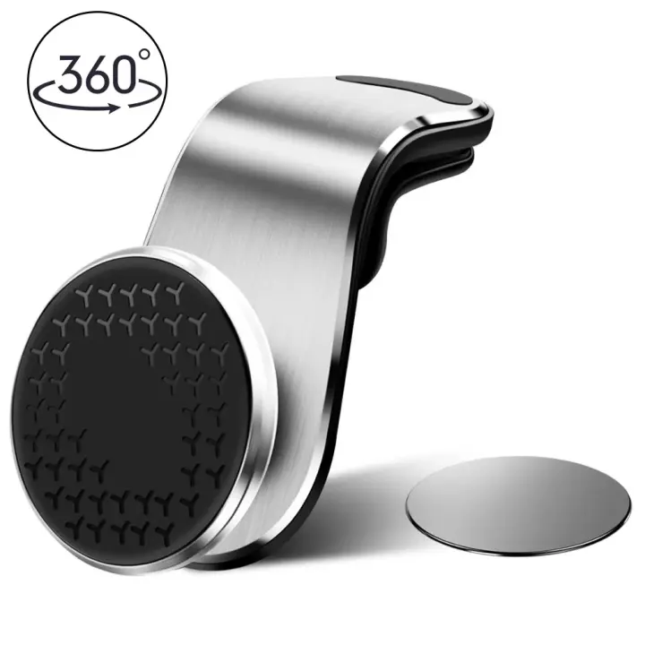 Soporte De Teléfono Móvil Magnético Para Coche Montaje En Ventilador Compatible Con iPhone Samsung Xiaomi Soporte Universal Para GPS - 1
