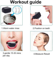 Entrenador De Musculatura Facial Deportiva Fitness Bola De La Mandíbula Disminuidor De Doble Mentón Ejercitador De Línea De La Mandíbula Para Adelgazamiento Del Cuello Y Rostro - details 2