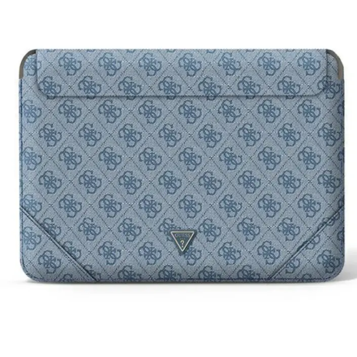 Funda Guess para portátil y tablet de 14" diseño 4G color Azul con logo GUCS14P4TB - 1