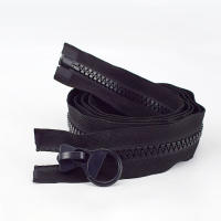 Cremalleras De Resina Abiertas Para Reparación De Chaquetas De Plumas Tentos Y Bolsos Kit De Costura Y Tailor 60-300cm 8# - details 7