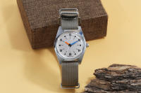 Reloj Mecánico De Mano 7120 Para Hombres 36mm Retro Business Tiempo Clásico Sencillo Para Parejas Material De Correa De Cuero Resistente Al Agua Profundidad 3Bar - details 1