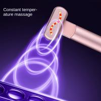 Máscara de masaje para los ojos, recargable por USB con batería de iones de litio, sin fragancia, para alivio de los ojos y la cara, ideal regalo de Navidad para mujeres, masajeador facial con múltiples modos - details 6
