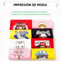 Camiseta De Gato Con Lazo Para Bebé Niña 2024 Manga Larga Algodón Y Poliéster Estilo Casual Primavera Tallas 3-14 Años - details 9