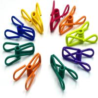 10pcs Clip De PVC Recubierto De Acero Para Sellar Bolsas De Alimentos Y Papelería 10 Piezas (color Aleatorio) - details 0