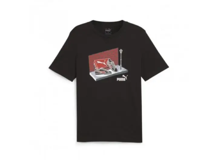 Camiseta PUMA GRAPHIC SNEAKER BOX TEE 680175 01 Negro - 1