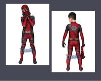 Disfraz Deadpool Bodysuit Superhéroe Cosplay Cómic Compresión Ejercicio Construcción Corporal Anime Halloween Regalos Para Niños - details 10