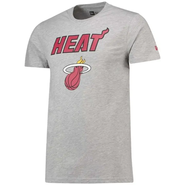 Camiseta de Manga Corta New Era  para unisex en color gris - 1