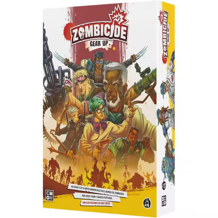 JUEGO DE MESA Zombicide Gear Up para Adultos y Jóvenes ESPAÑOL - CMON - 1