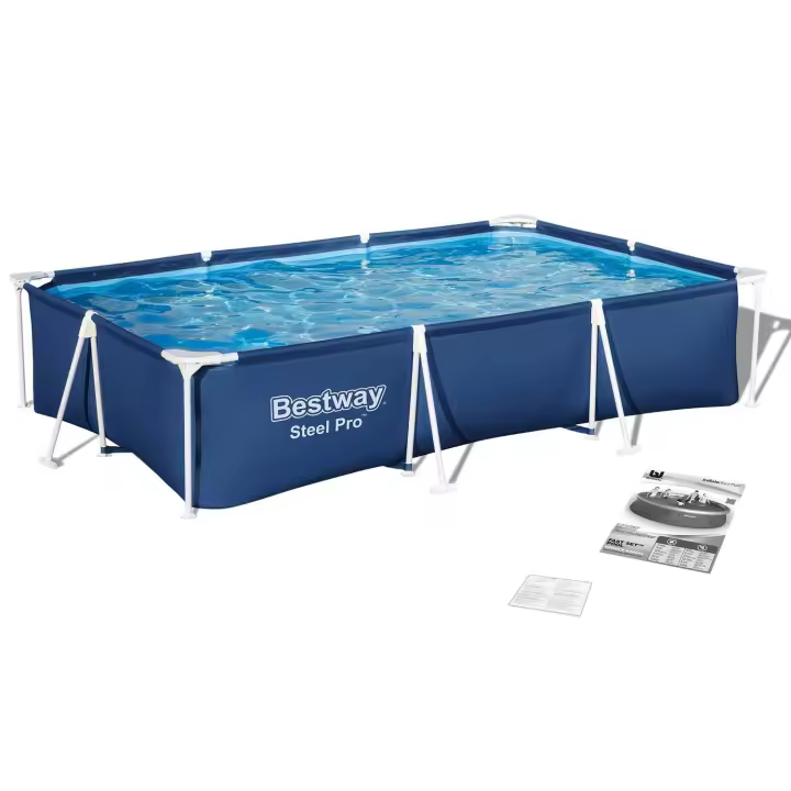 Piscina de jardín con estructura 300 x 201 x 66 cm 5 en 1 Bestway 56404N - 1