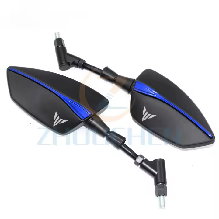 Espejo Retrovisor De Aluminio CNC Universal Para Motocicleta Yamaha MT 07 MT09 MT03 Adaptable 2021 2022 Accesorios Duraderos - 1