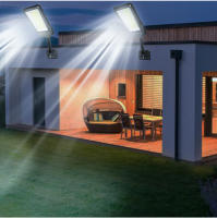 Lámpara Solar 138LED con Remoto Control 3 Modos de Trabajo Luz de Calle Solar Súper Brillante Resistente al Agua Sensor de Movimiento para Jardín Exterior - details 12