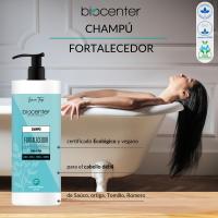 BIOCENTER Champú natural Fortalecedor - Línea Top - Ecológico y vegano 1000 ml - details 0
