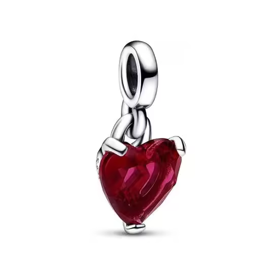 Mini Colgante Pandora ME 792524 C01 Corazón Roto, Viene con embalaje de Caja de regalo original. - 1