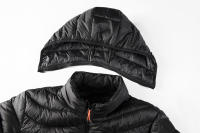 Abrigo Caliente Para Hombre Windbreaker Casual De Otoño E Invierno Con Capucha Acolchado De Algodón Ligero Negro Azul OliveGreen Gris - details 8