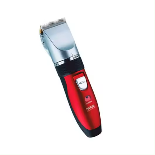 Haeger HC-WR3.007B cortadora de pelo y maquinilla Negro, Rojo, Plata - 1