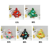 Mochila De Dinosaurio Cartoon Para Bebés Niños Y Niñas Escolares Material De Nylon Capacidad Baja Adecuada Para Jardín De Infantes - details 9