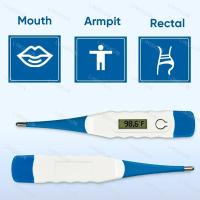 Termómetro Digital Para Bebés Uso Oral Y Axilar Lectura Rápida Y Precisa Pantalla LCD Alerta De Fiebre Termómetros Para Baño De Bebé - details 44