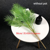 Gran Árbol De Palma Artificial 80-125cm Planta Falsa De Monstera Hojas De Pino Tropicales Para Decoración De Jardín Interior Y Exterior - details 5