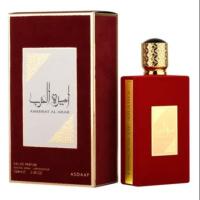 Perfume arabe de mujer Ameerat al arab rojo Asdaaf 100ml,Fragancia femenina dulce,citrico,floral blanco,Perfume oriental de mujer unico,lujoso,duradero NOVEDAD - details 1